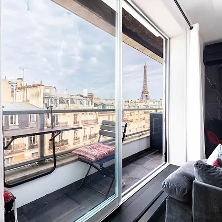 Guestready - View Of The Eiffel Tower Ideal For 2 Appartamento Parigi